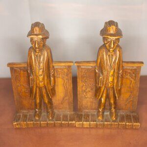 Vintage Syroco Hobo Bookends